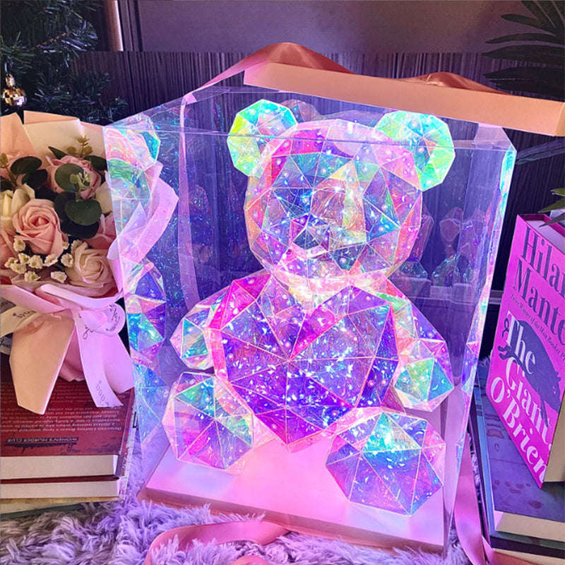 🎅Great Christmas Gift For Her🎁 Colorful Glowing Bear