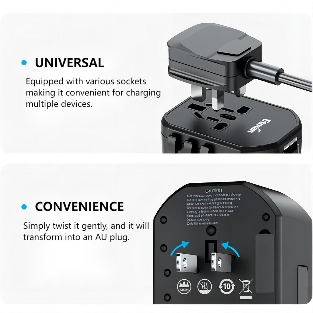 Universal All in One Worldwide Travel Adapter