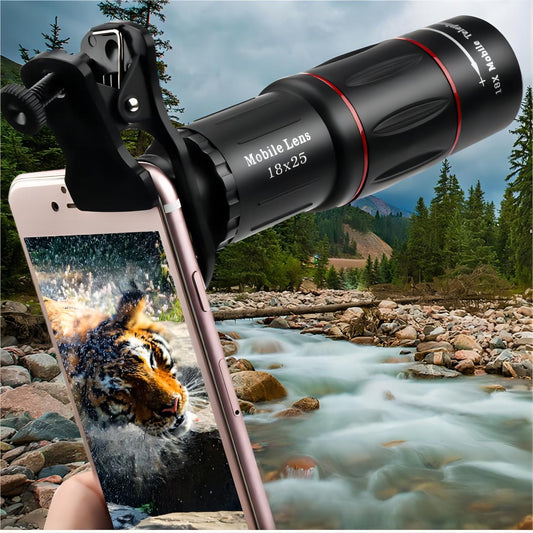 Telephoto Lens Kit with Clip Mount for Smartphones