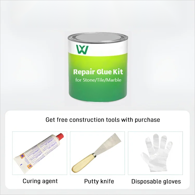 Premium Stone/Tile/Marble Repair Glue Kit