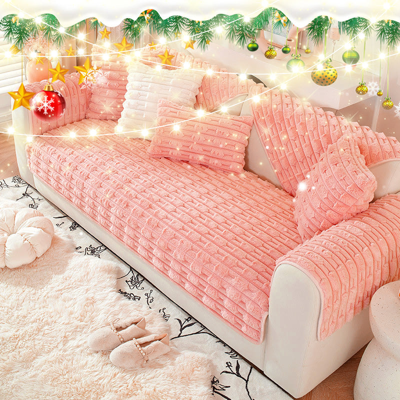 [Winter Gift] Super Soft Puffy Plush Non-Slip Sofa Cushion Covers