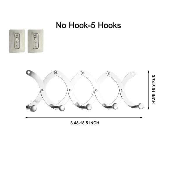 Adjustable Foldable Door Hook Hanger