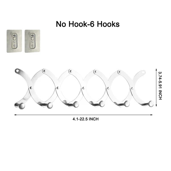 Adjustable Foldable Door Hook Hanger