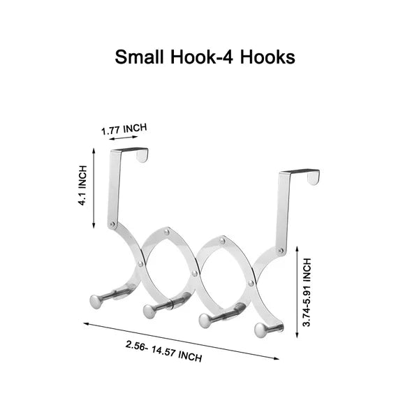 Adjustable Foldable Door Hook Hanger