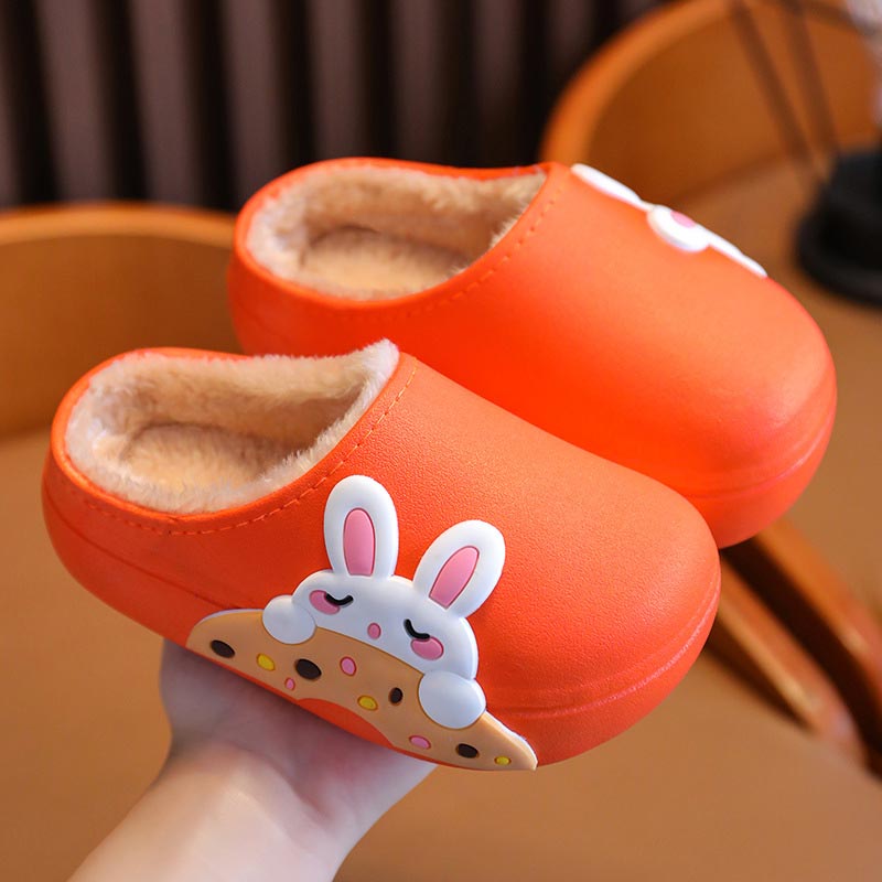 Great Gift! Waterproof Warm Plush Slippers（50% OFF）