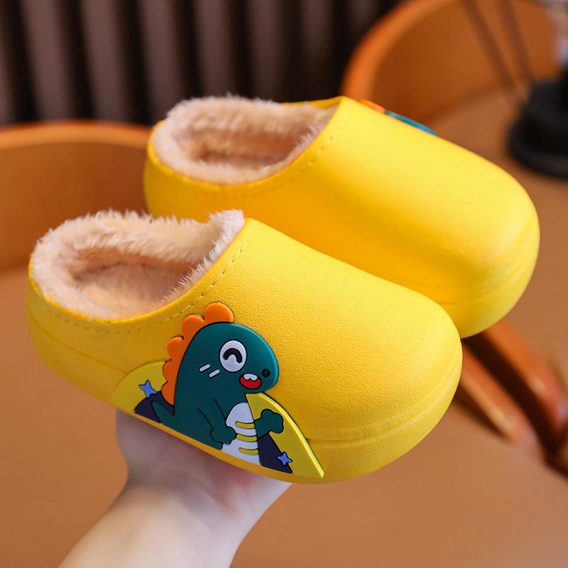 Great Gift! Waterproof Warm Plush Slippers（50% OFF）