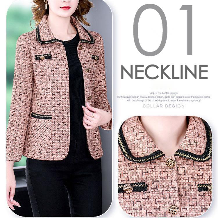 Women's Elegant Button-Down Vintage Jacket🎁