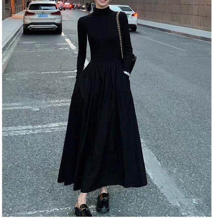 [ideal gift] Women's Elegant Turtleneck Dress