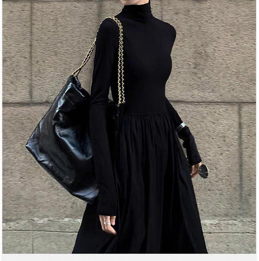 [ideal gift] Women's Elegant Turtleneck Dress