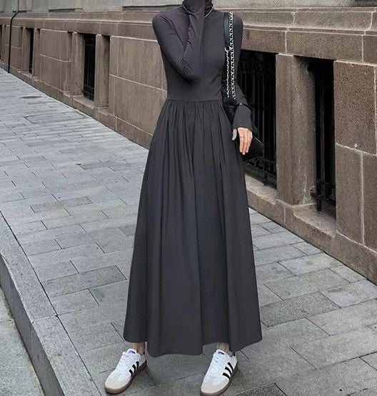 [ideal gift] Women's Elegant Turtleneck Dress