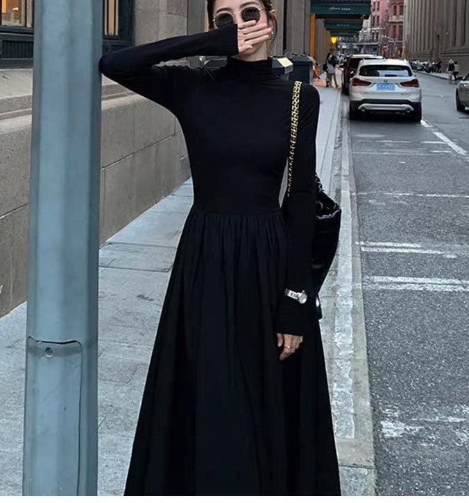 [ideal gift] Women's Elegant Turtleneck Dress