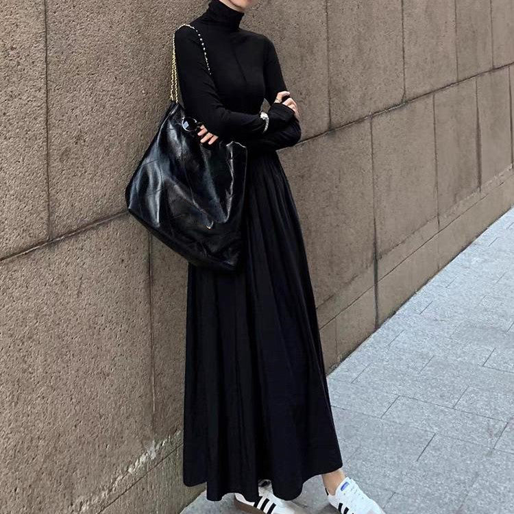 [ideal gift] Women's Elegant Turtleneck Dress