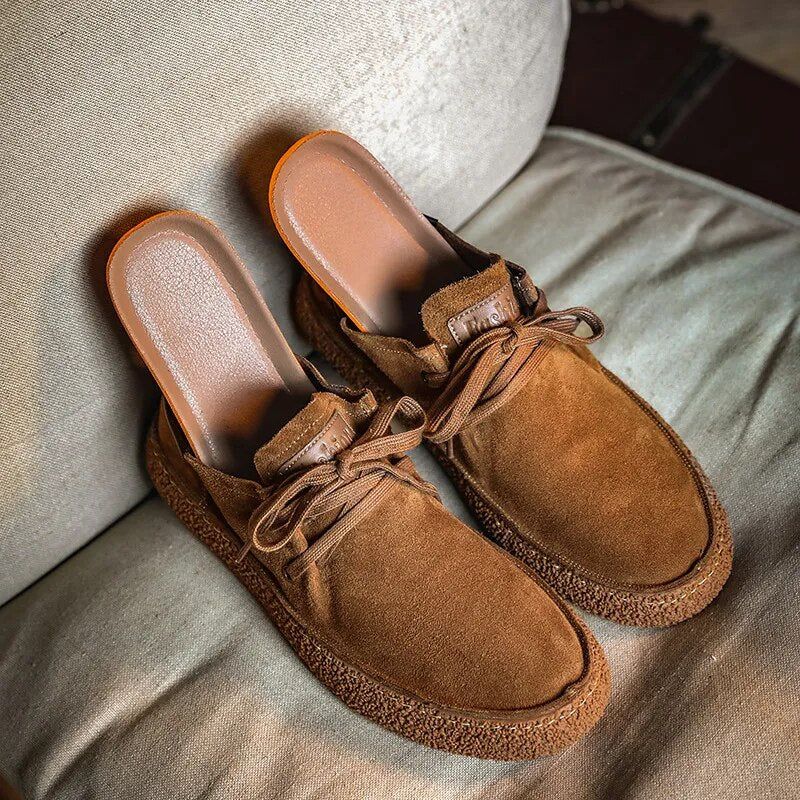 Great Gift - Men's Suede Leather Casual Shoes