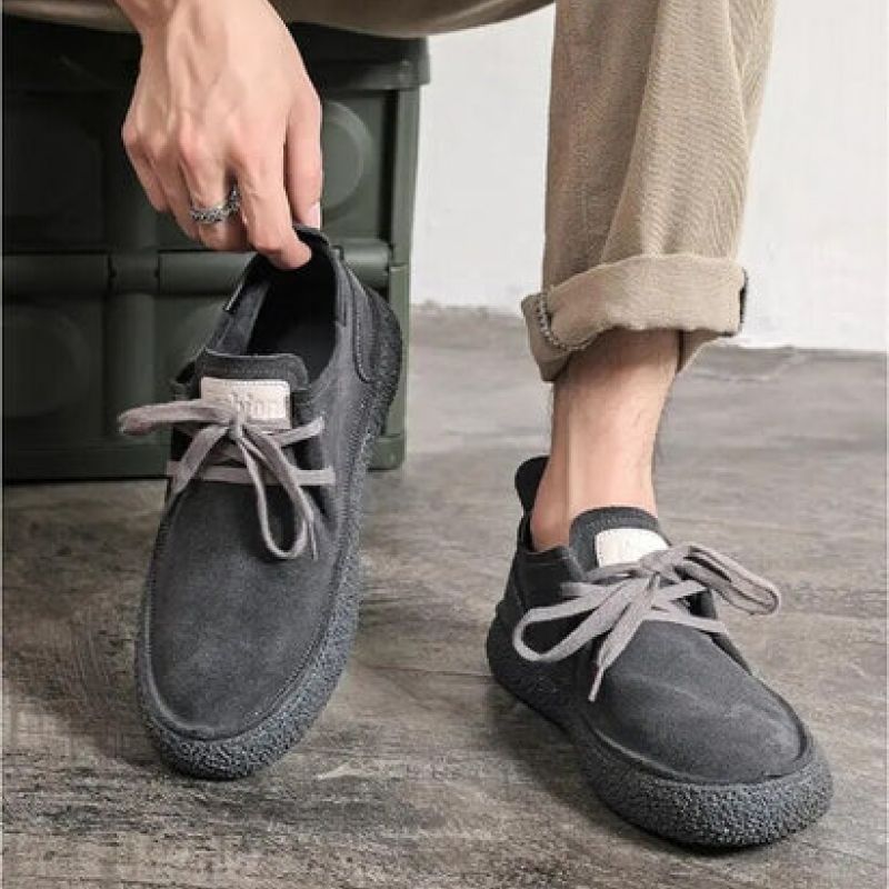 Great Gift - Men's Suede Leather Casual Shoes