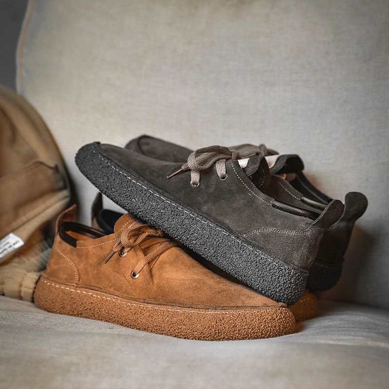 Great Gift - Men's Suede Leather Casual Shoes