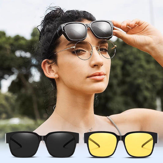 Polarized UV Dual-Use Protection Sunglasses
