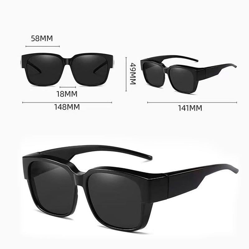 Polarized UV Dual-Use Protection Sunglasses