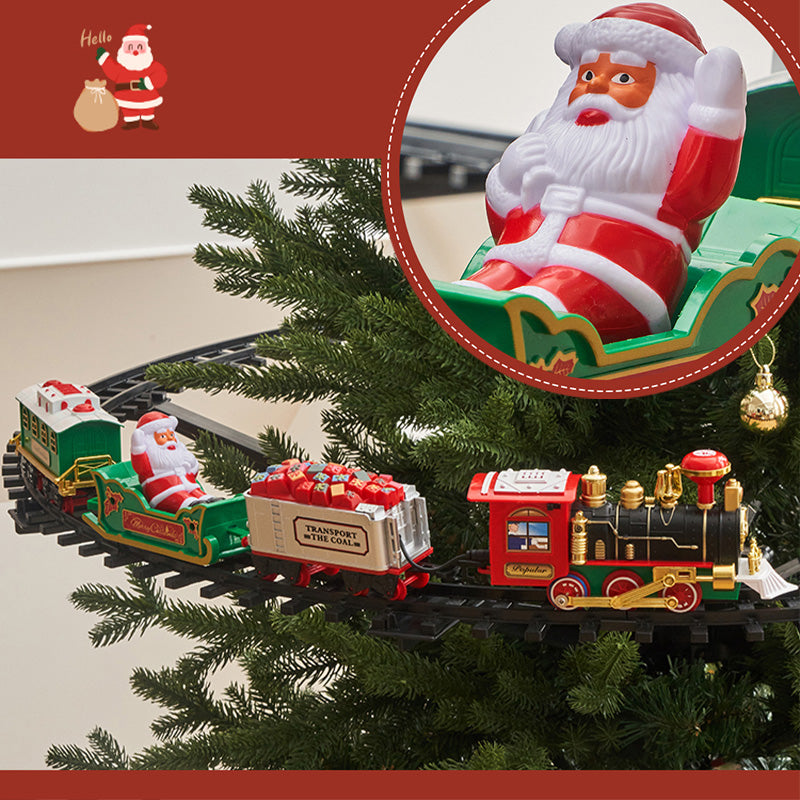 [Best Gift For Kids] Electric Christmas Train Toy Set