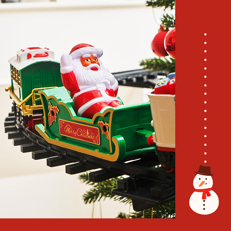 [Best Gift For Kids] Electric Christmas Train Toy Set