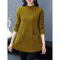 Gift Choice - Women's Mid-Length Half Turtleneck Sweater
