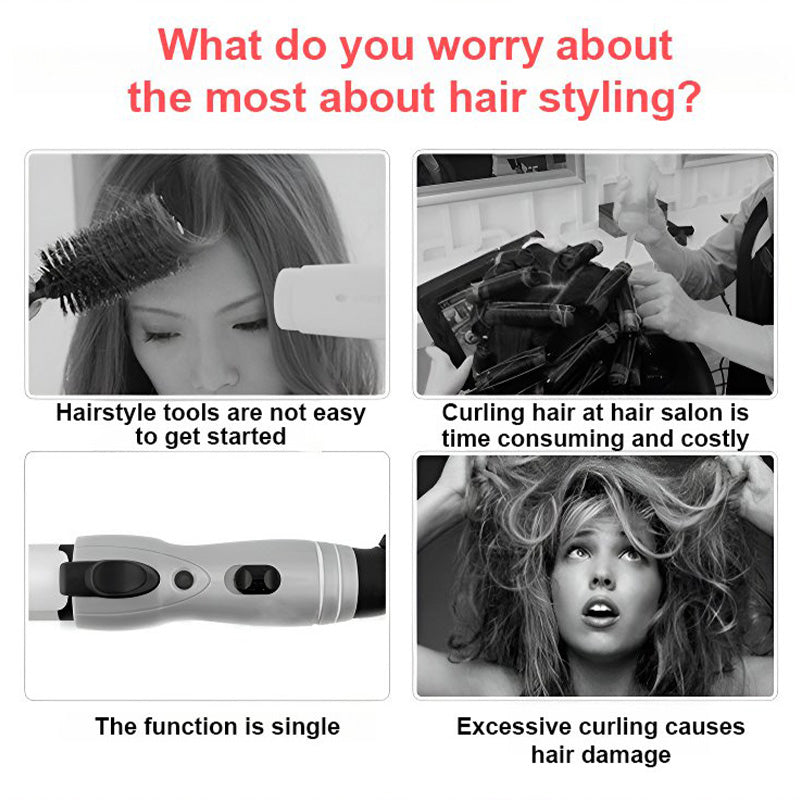 [Best gift] Automatic Rotating Hair Curler