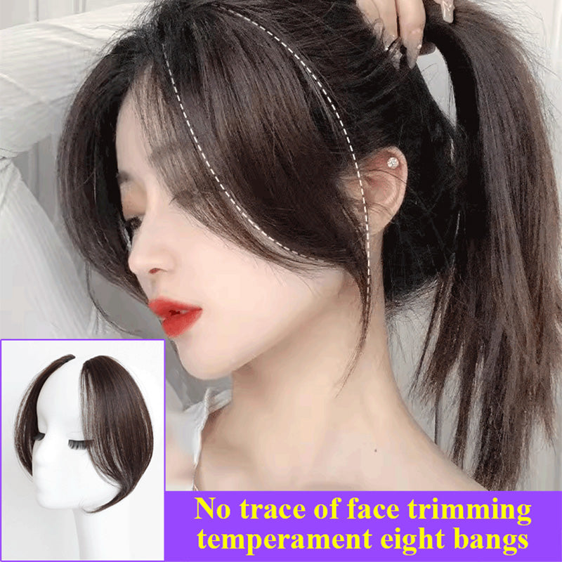 [Best Gift For Her] Invisible Clip-in Eight-Shaped Bangs Wig