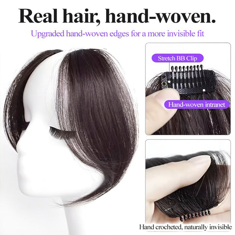 [Best Gift For Her] Invisible Clip-in Eight-Shaped Bangs Wig