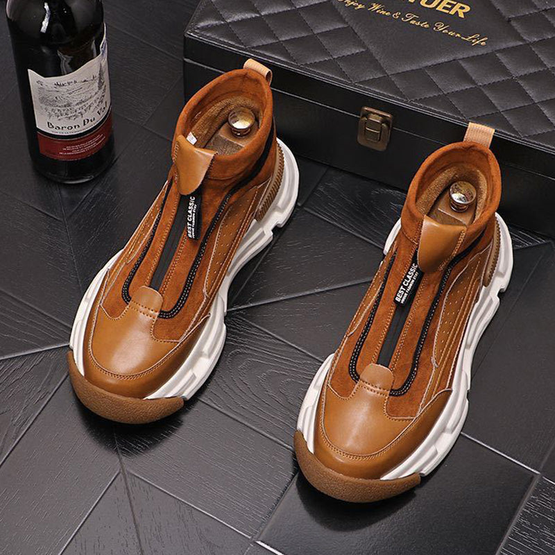 [Men's Gift] Men's Casual Warm Leather Sneakers