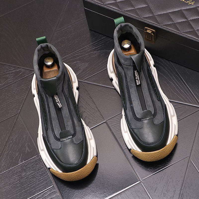 [Men's Gift] Men's Casual Warm Leather Sneakers