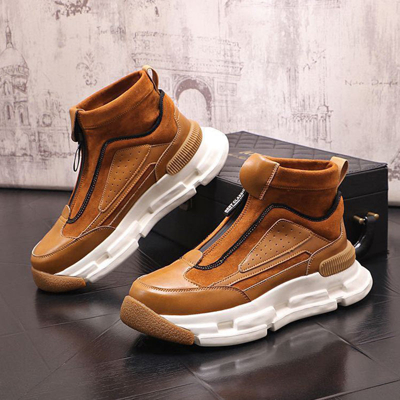 [Men's Gift] Men's Casual Warm Leather Sneakers