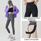 🔥Best Gift For Her🎁😍 Zipper Closure Body Shaping Yoga Pants