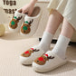 🎅🎁[Warm Gift] Cute Household Warm Slippers