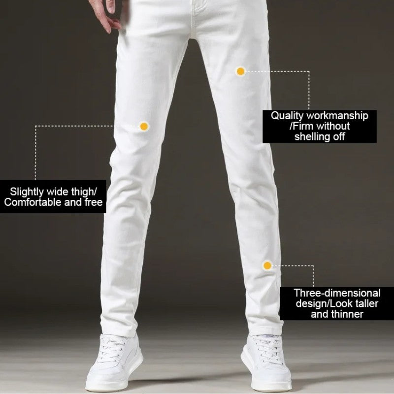 [Men's Gift] Men's Stretch Slim Fit Casual Jeans（50% OFF）