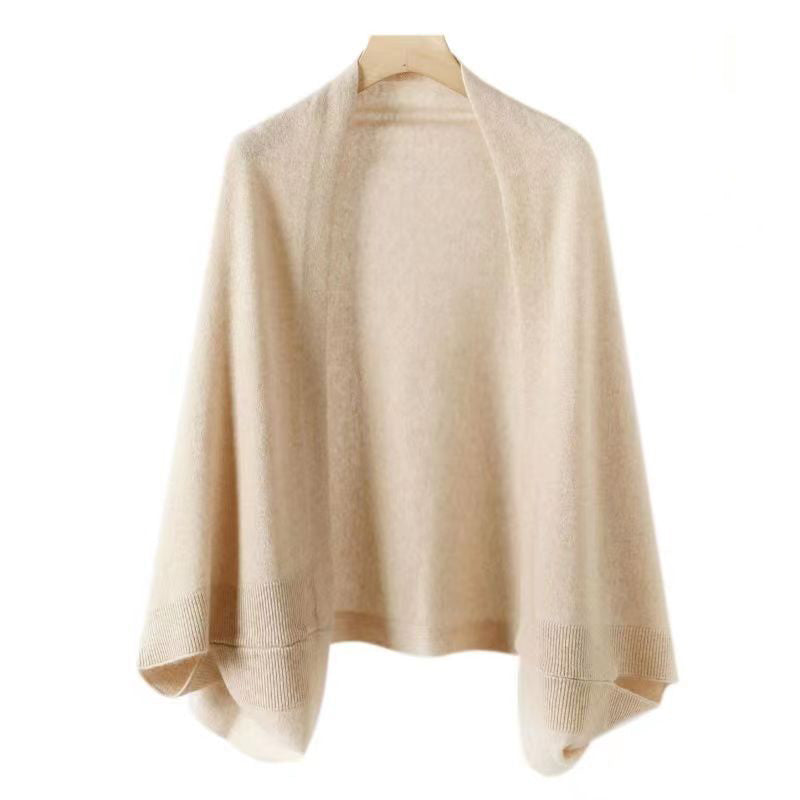 🔥HOT SALE 50% 0FF🔥Ideal Gift - Faux Cashmere Warm Dual Purpose Shawl Scarf Cardigan