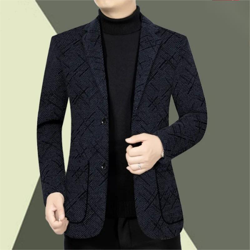 Men's Classic-Fit Single-Breasted Casual Blazer