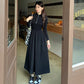 🔥Happy Ramadan🔥✨[Best Gift For Her] Women's Black Long Sleeve Dress