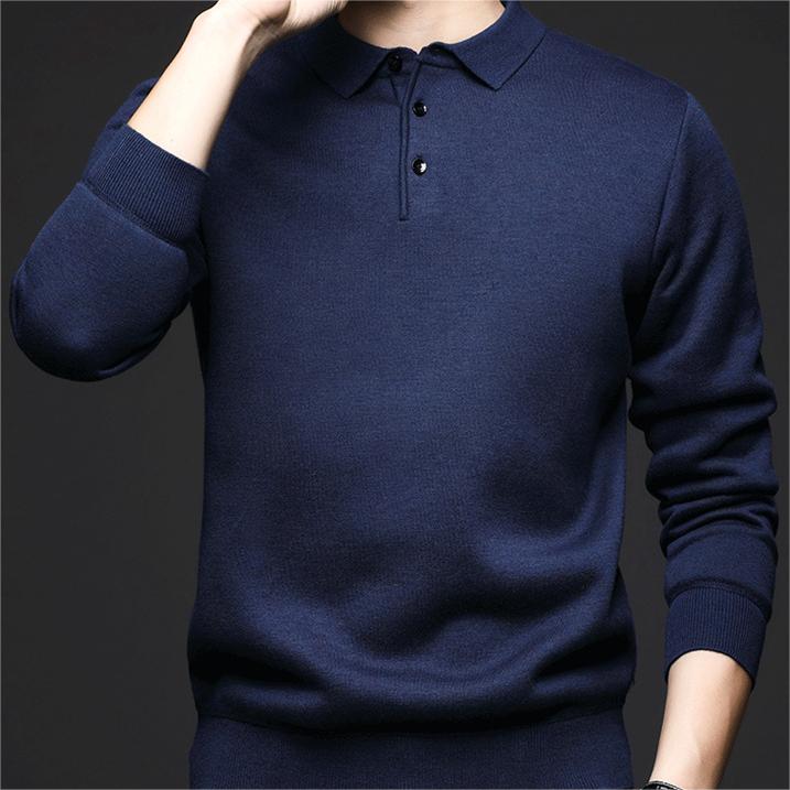 🎊Christmas Pre-sale - 50% Off🎊-Men's Winter Lapel Padded Thickened Sweater