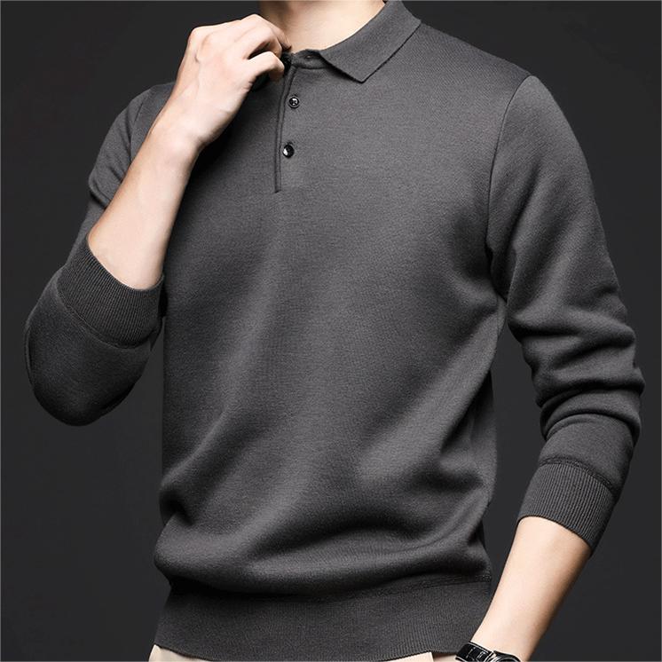 🎊Christmas Pre-sale - 50% Off🎊-Men's Winter Lapel Padded Thickened Sweater