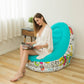 🔥Free Shipping🔥 Thickened Inflatable Bean Bag Chair For Adults With Footstool