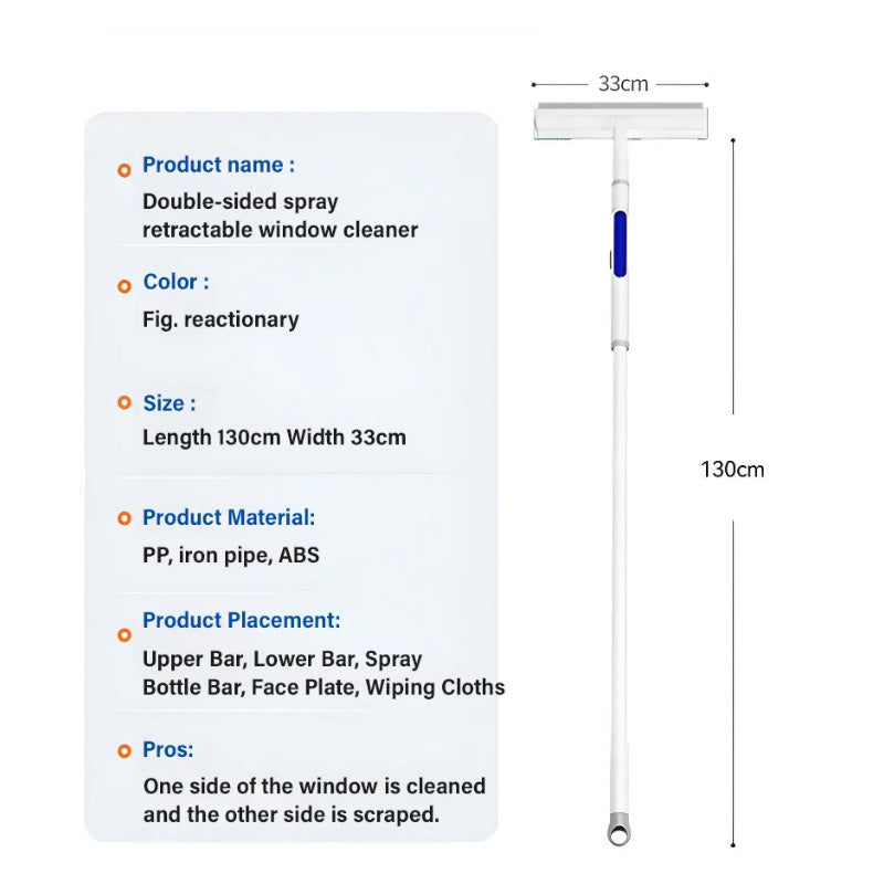 🎊Christmas Pre-sale - 50% Off🎊Double-sided spray expansion window cleaner