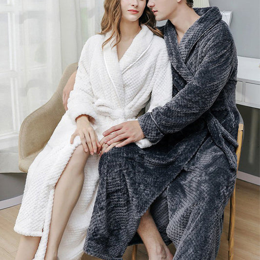 🎊Christmas Pre-sale - 53% Off🎊 Unisex Plush l Luxury Bathrobe