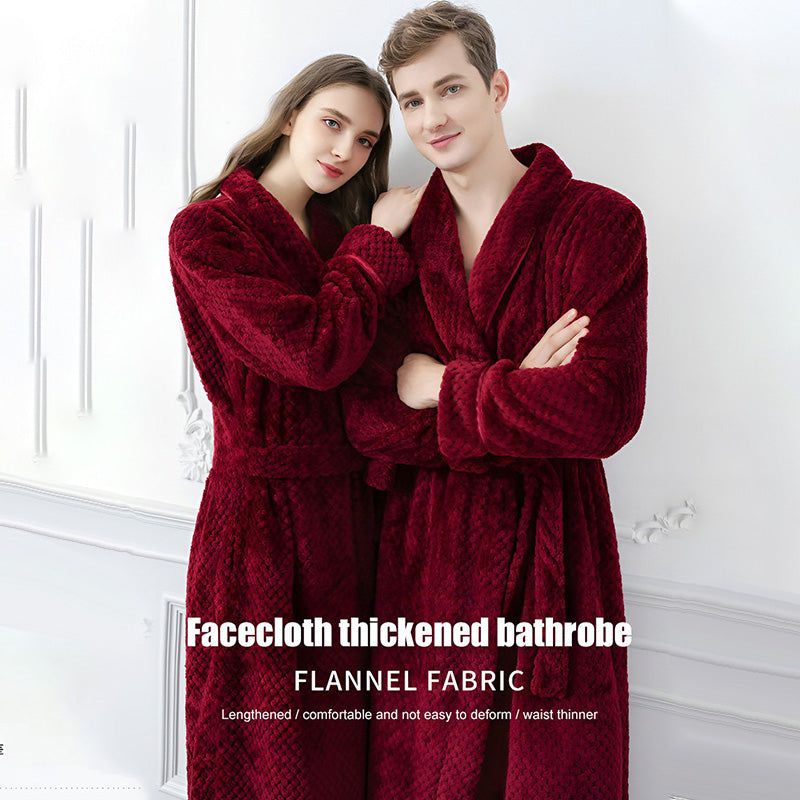 🎊Christmas Pre-sale - 53% Off🎊 Unisex Plush l Luxury Bathrobe