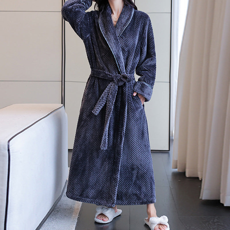 🎊Christmas Pre-sale - 53% Off🎊 Unisex Plush l Luxury Bathrobe