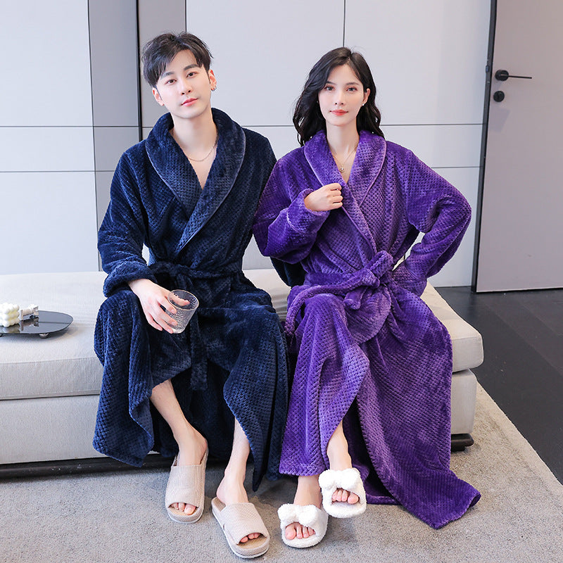 🎊Christmas Pre-sale - 53% Off🎊 Unisex Plush l Luxury Bathrobe