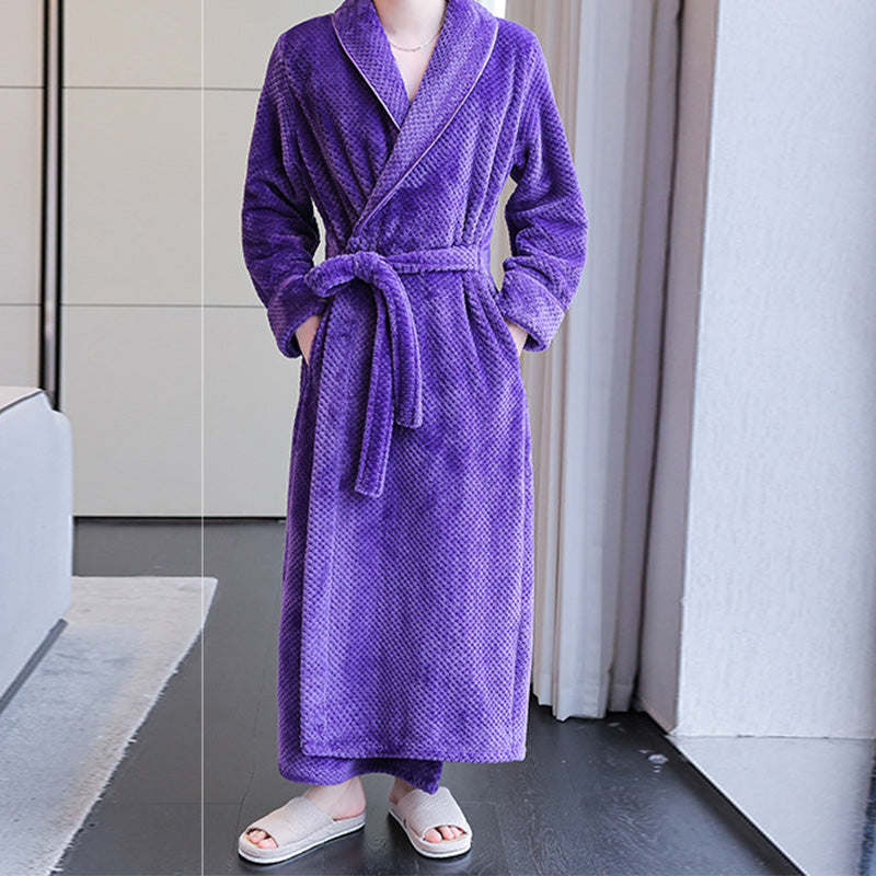 🎊Christmas Pre-sale - 53% Off🎊 Unisex Plush l Luxury Bathrobe