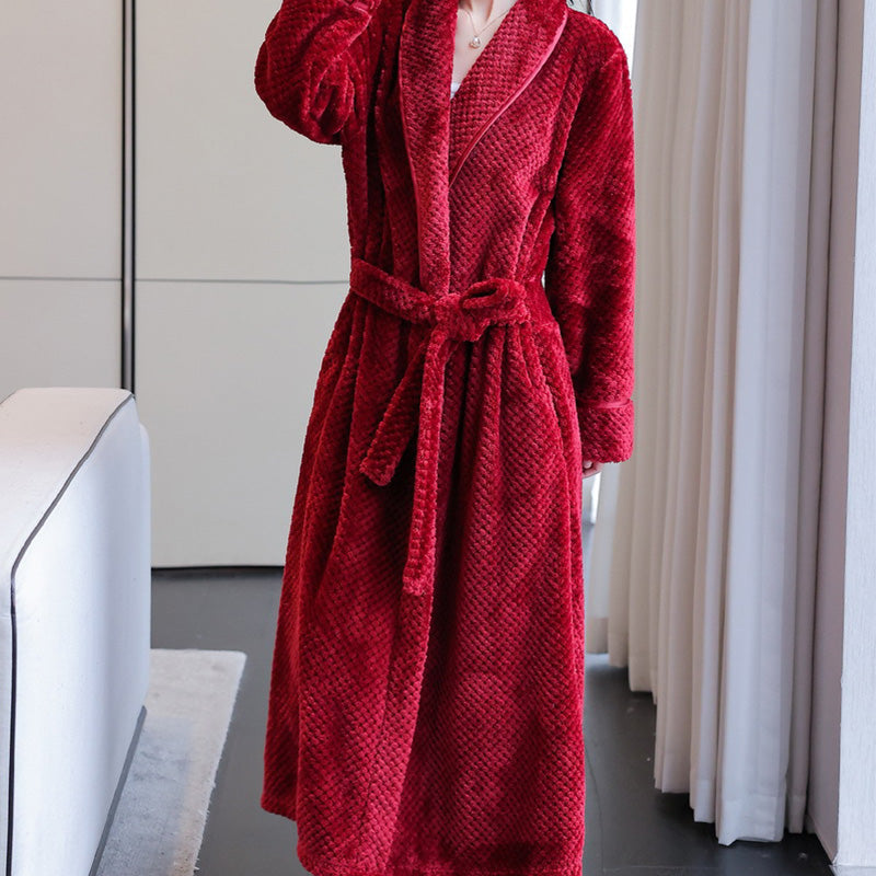 🎊Christmas Pre-sale - 53% Off🎊 Unisex Plush l Luxury Bathrobe