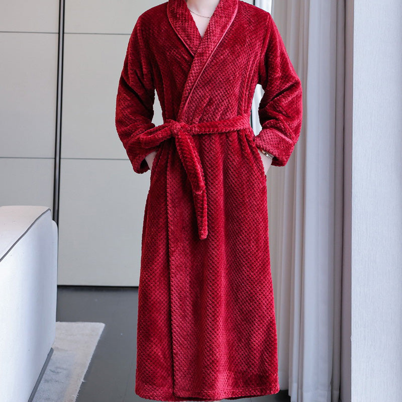 🎊Christmas Pre-sale - 53% Off🎊 Unisex Plush l Luxury Bathrobe