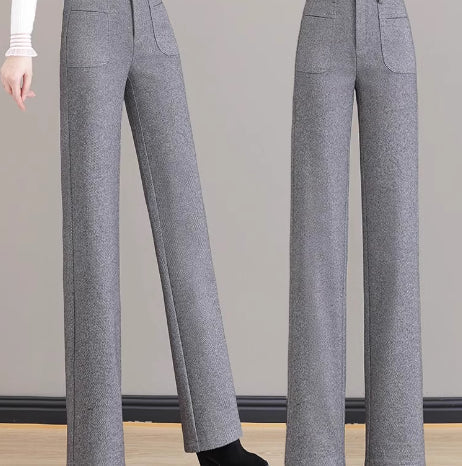 🔥✨[Gift For Her] Women's High Waisted Thermal Straight Leg Pants