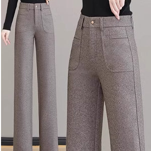 🔥✨[Gift For Her] Women's High Waisted Thermal Straight Leg Pants