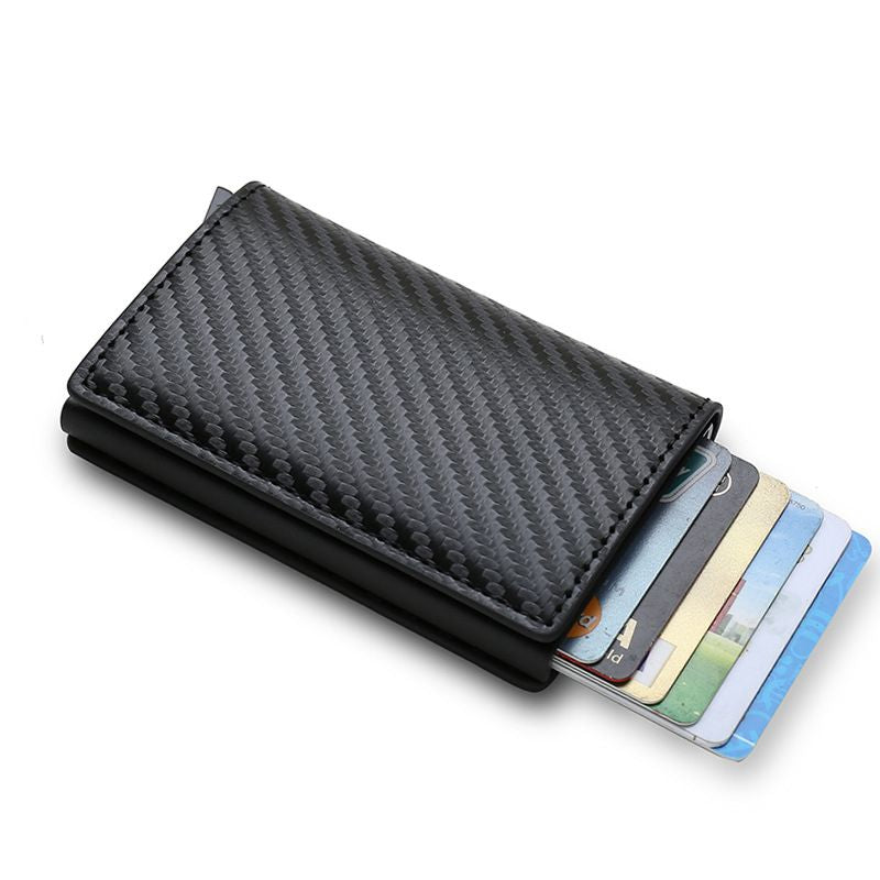 Perfect Gift! Men's Wallet with Automatic Pop-Up Card Holder